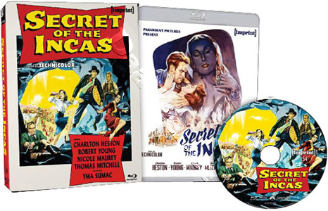 The Secret of the Incas (Imprint)  (Blu-Ray)
